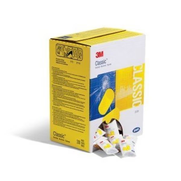 Classic Plugs, 200PK, 3M E-A-R, Mfr#: HNG120